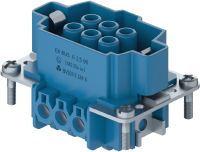 6 Pole Socket Insert Exi