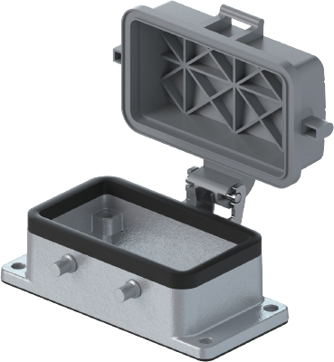 10 Pole Open Entry Base With LID